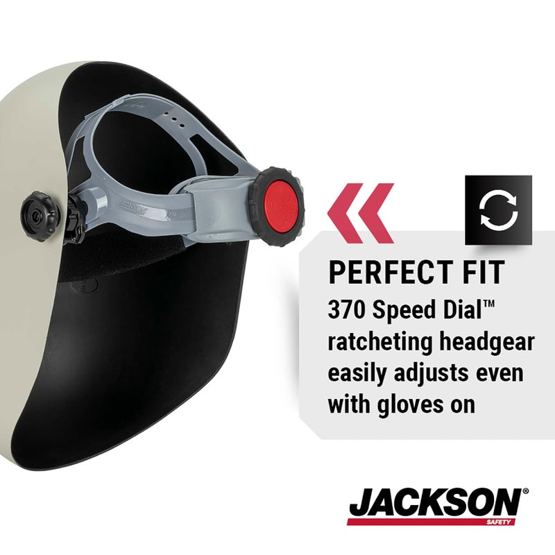 Jackson Safety PL280 Pipeline Welding Helmet - Shade 10 Flip Front Welding Hood - ANSI Z87.1 - Made in USA (Multiple Headgear Styles and Colors) - Image 5
