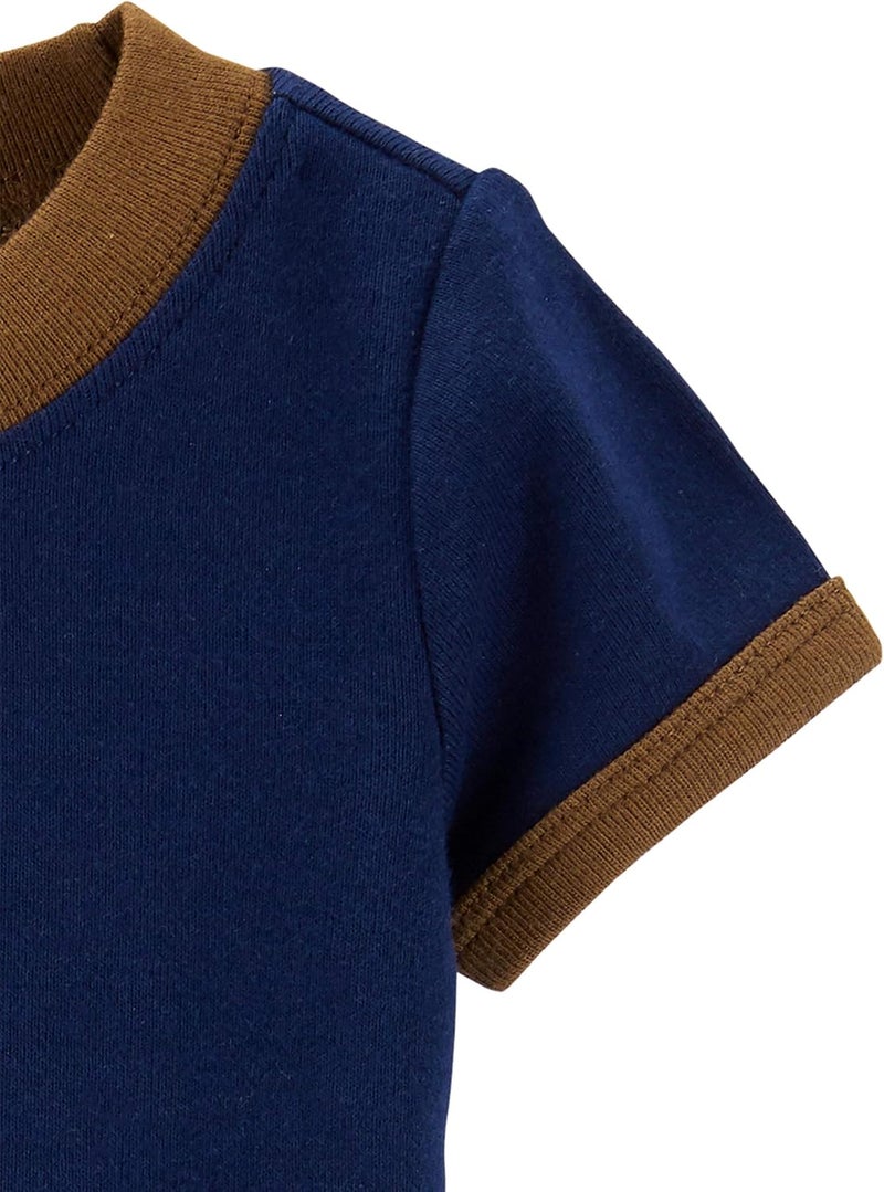 سيمبل جويز باي كارترز Simple Joys by Carter's baby-boys 6-pack Short-sleeve Bodysuit Bodysuit (pack of 6) - Image 3