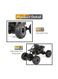 Y&D High-Speed Off-Road Bigfoot Climbing Remote Control Toy Car For Ages 8+ Years 27x17x12cm  - Image 4