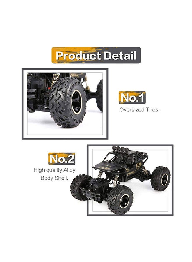 Y&D High-Speed Off-Road Bigfoot Climbing Remote Control Toy Car For Ages 8+ Years 27x17x12cm - Image 4