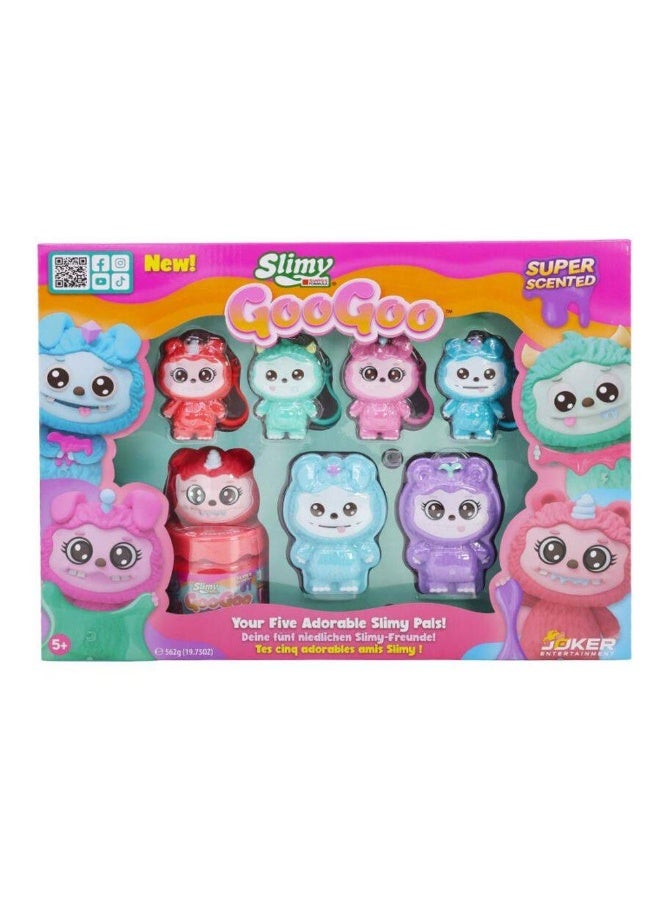 Slimy GooGoo Pals Super Scented Slimy Family Box Set (7 Pieces, 562 g) - Image 1