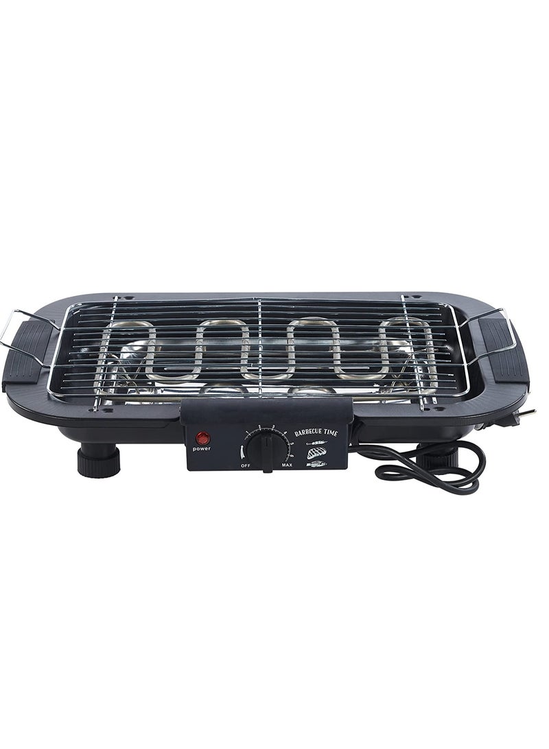 Portable Electric Barbecue 2000W High Power Grill Indoor BBQ Grilling Table with 5 Adjustable Temperature fit Home Dinner Camping Travel Hiking - Image 2