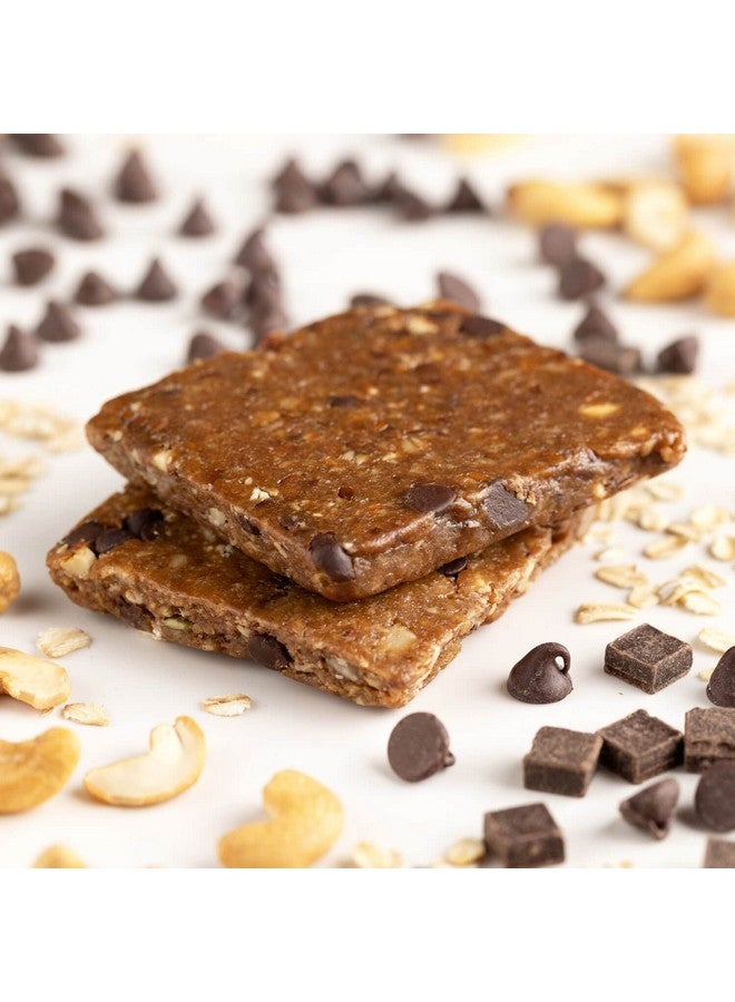 برو بار بروبار - بار وجبة، دقيق الشوفان برقائق الشوكولاتة، غير معدل وراثيًا، خالٍ من الغلوتين، صحي، نباتي، مكونات غذائية كاملة، طاقة طبيعية (12 قطعة) - Image 2