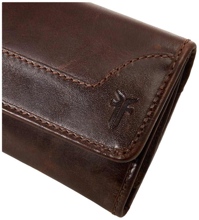 Frye Women's Melissa Wallet, Stylish Design with Holder & Slots, Compact for Purse, Dark Brown, One Size - Image 3