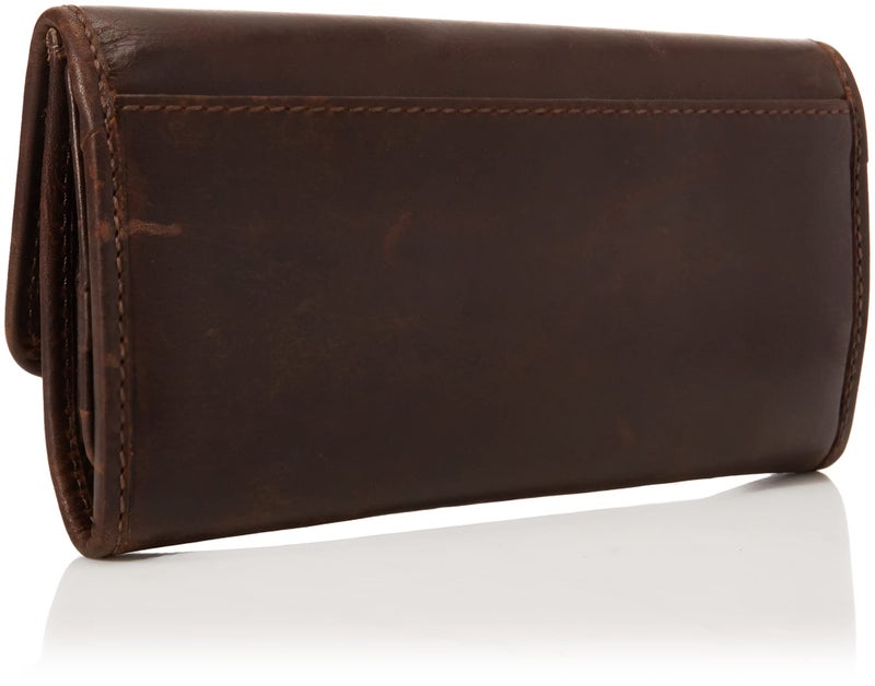 Frye Women's Melissa Wallet, Stylish Design with Holder & Slots, Compact for Purse, Dark Brown, One Size - Image 2