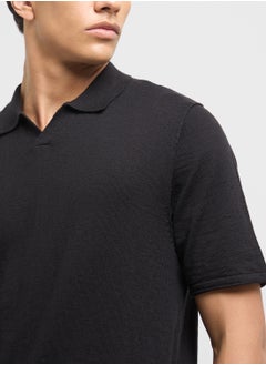 JACK & JONES Jjkane Logo Print Polo Shirt  - Image 3