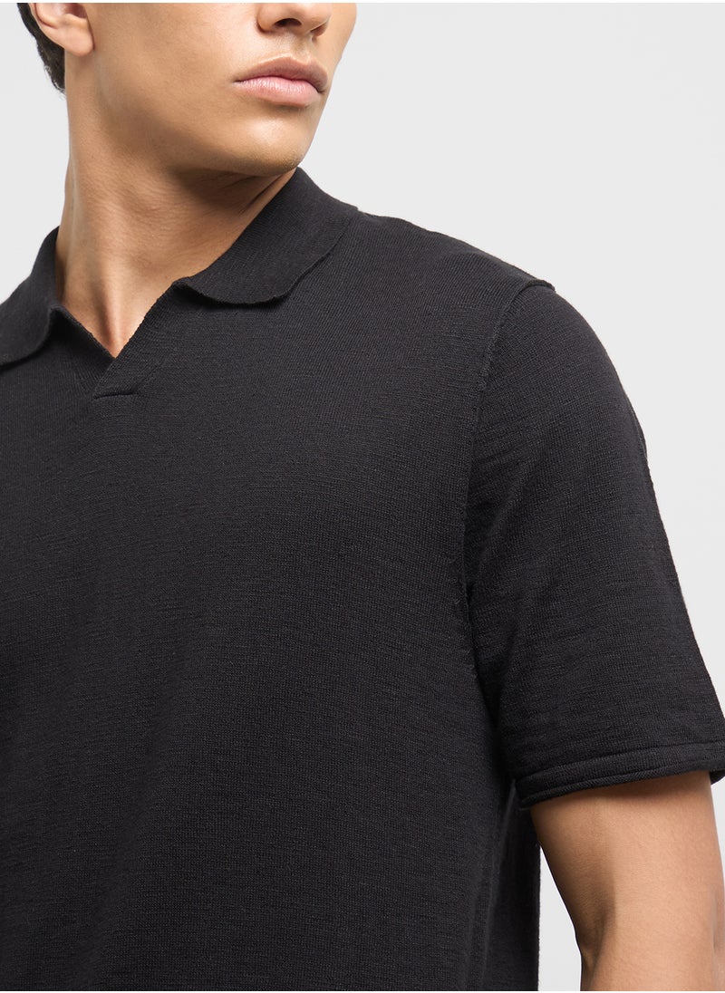 JACK & JONES Jjkane Logo Print Polo Shirt  - Image 3