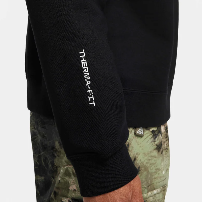 Nike Black Men's ACG Therma-FIT Sweatshirt for Men | Best Price UAE