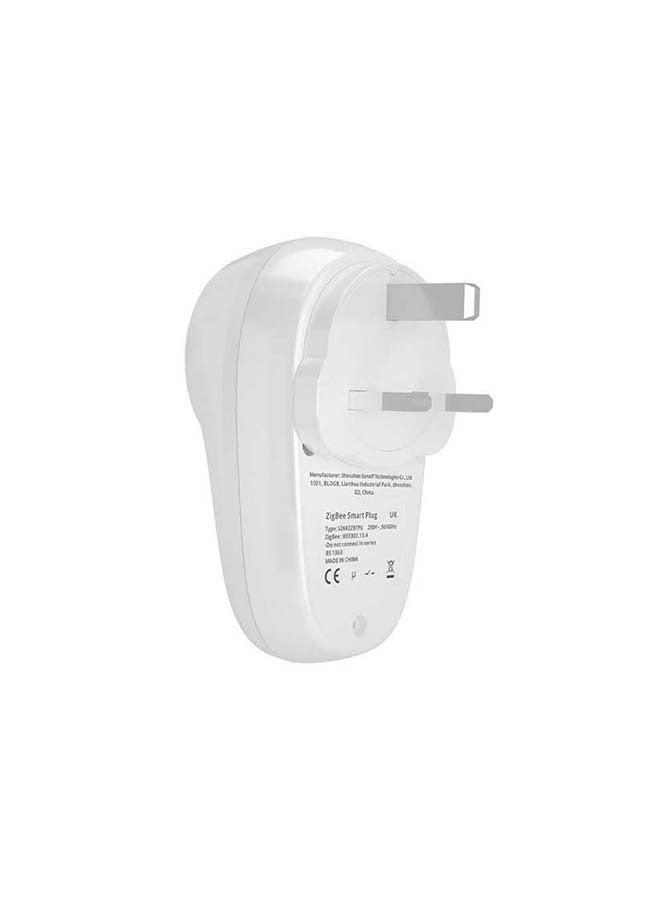 SONOFF S26R2TPG-UK S26 Wi-Fi Smart Plug Wi-Fi Works with APP Alexa Google Assistant SmartThings IFTTT Available Sync Status Share Control and Power on State White - Image 2