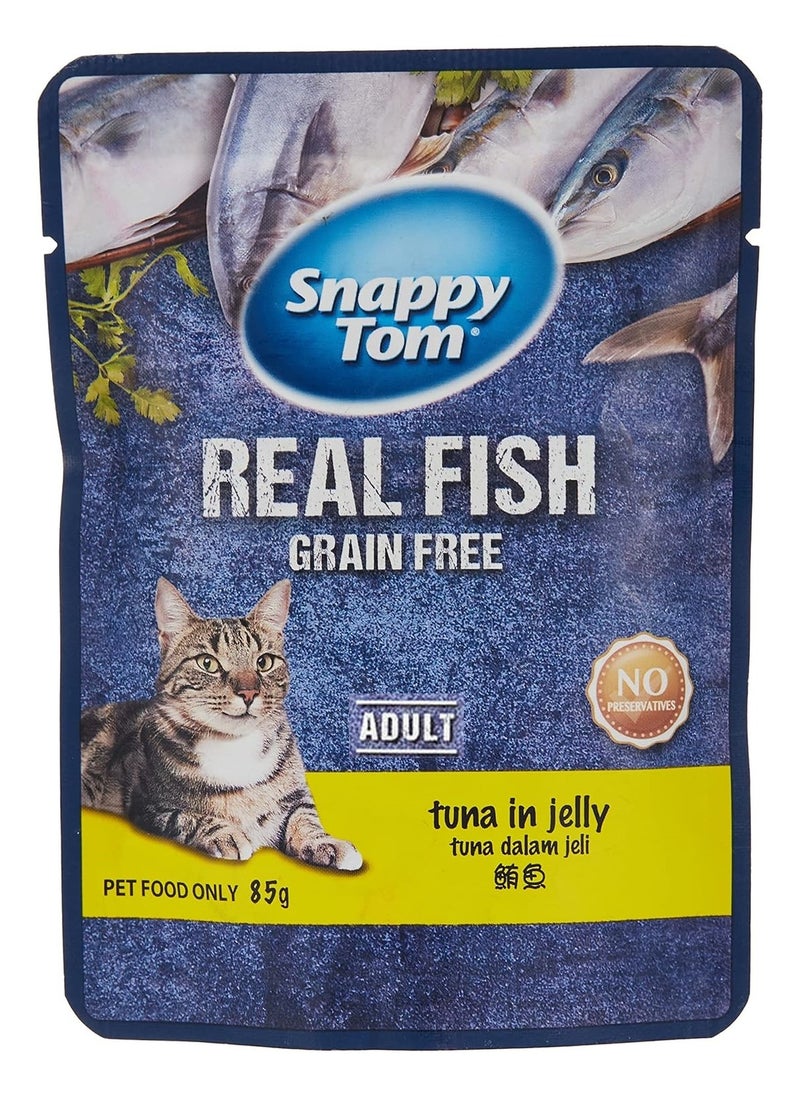 Snappy Tom Catfood Tuna In Jelly Adult 85 G  - Image 2