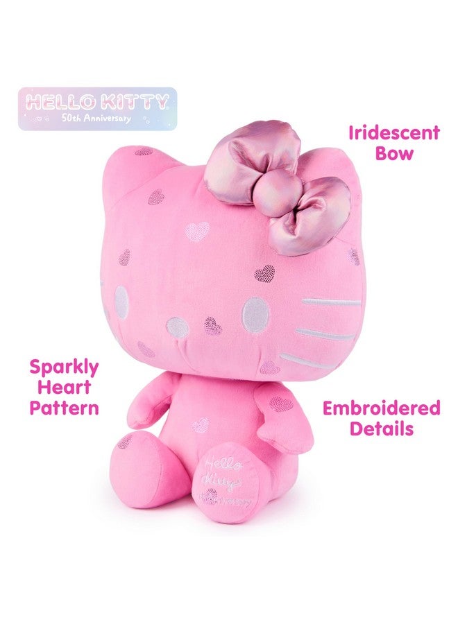 GUND GUND Sanrio Hello Kitty 50th Anniversary Plush, Special Edition Stuffed Animal for Ages 1 and Up, Pink, 12”  - Image 3