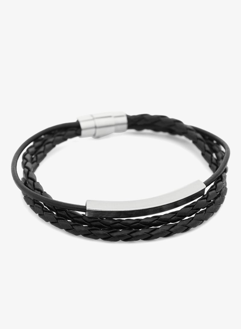 سفنتي فايف سوار مظفور من الجلد الصناعي - Image 3