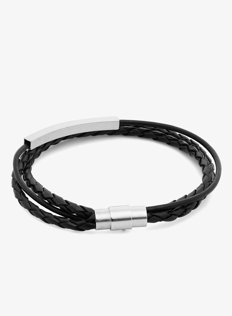 سفنتي فايف سوار مظفور من الجلد الصناعي - Image 2