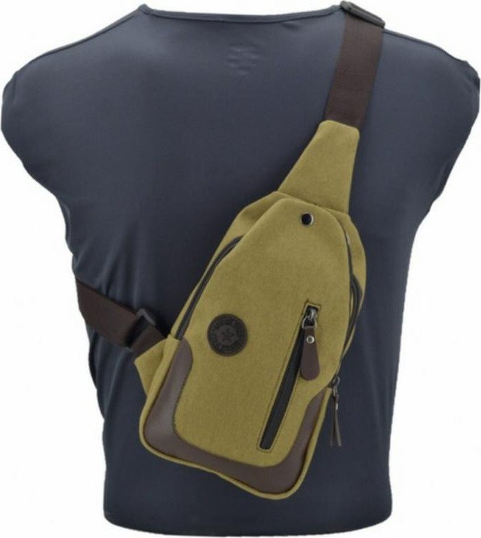 Bizoon 2022 Canvas Backpack and Chest Bag Bodybag - Image 1