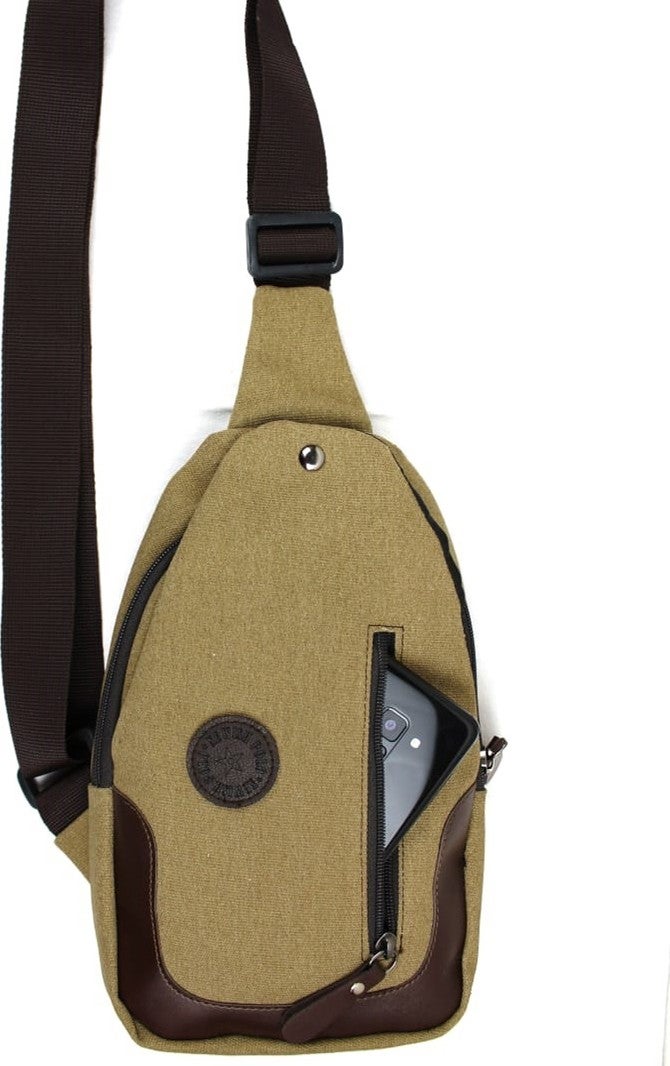 Bizoon 2022 Canvas Backpack and Chest Bag Bodybag - Image 2