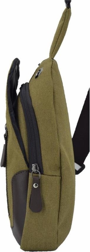 Bizoon 2022 Canvas Backpack and Chest Bag Bodybag - Image 4