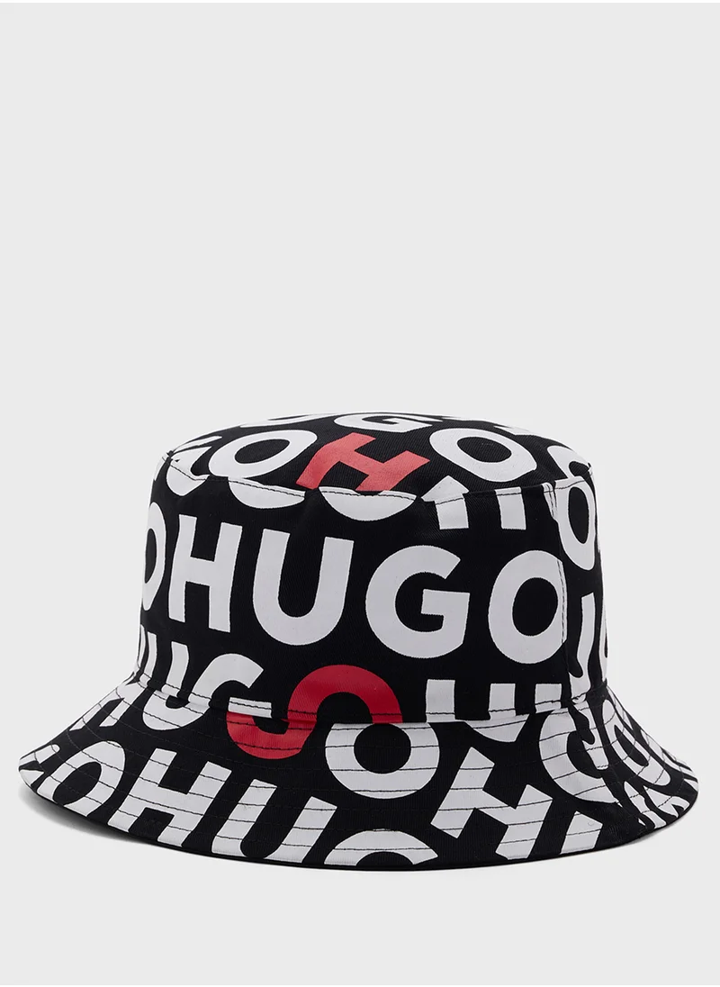 هوجو Kids Logo Aop Bucket Hat