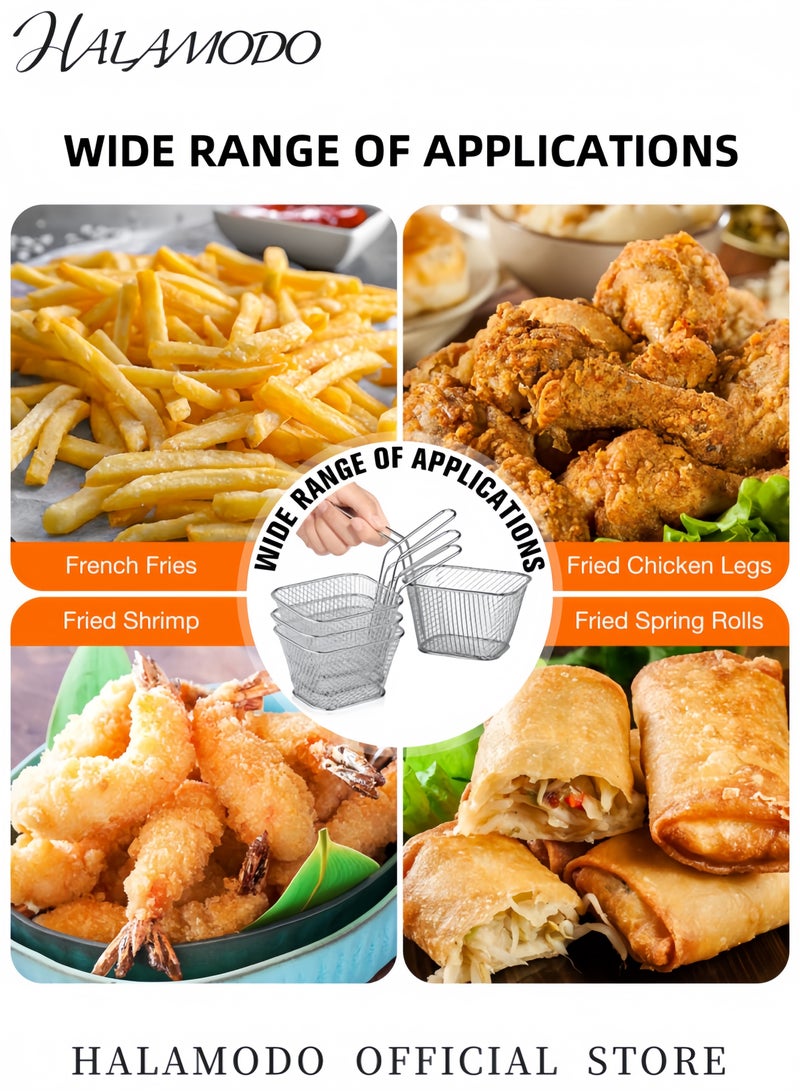 HALAMODO Square Mini Snack Holder Silver 10x7x8cm - Image 5