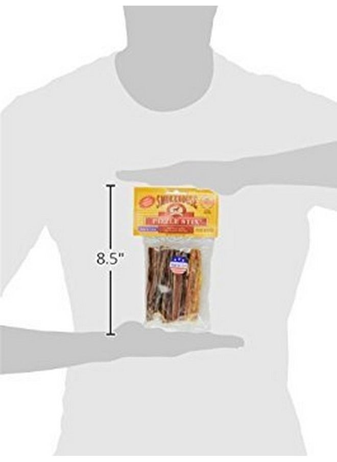 Smokehouse - Smokehouse Pet Products 83038 6-Pack Beef Pizzle Treat For Dogs, 4-Inch - Image 1