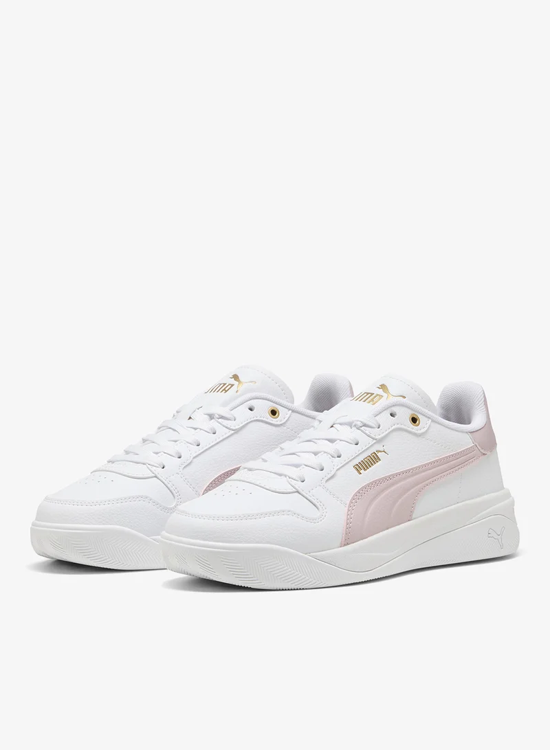 Puma PUMA White-Misty Pink-PUMA Gold Court Bae for Women | Best Price UAE