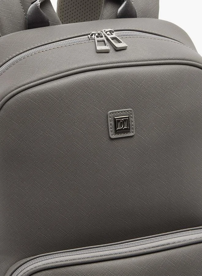 Duchini GREY Men Padded Shoulder Strap Backpack for Men | Best Price UAE