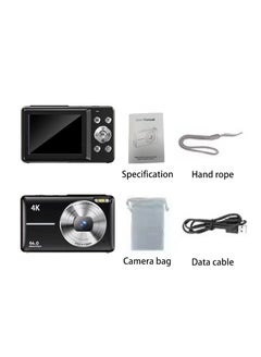 Generic HD CCD Digital Camera, Affordable Student Entry-Level Pocket Camera, Retro Style Vlog Video Camcorder with 2.8-inch Display (No Memory Card Included)  - Image 1