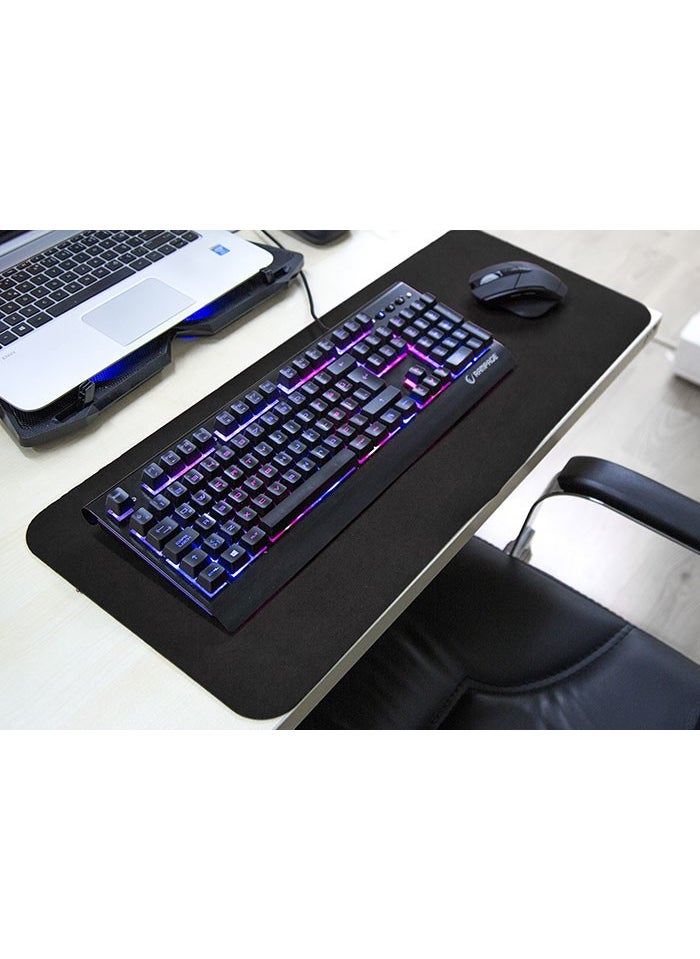 Addison 300271 Black Gaming Long Mouse Pad  - Image 3
