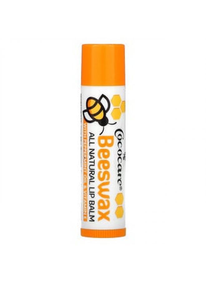 Cococare Beeswax All Natural Lip Balm .15 oz 4.2 g - Image 1