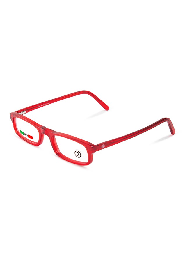 B1919   ( Made in Italy ) Rectangle Unisex Half Moon Frame Reading - Image 2