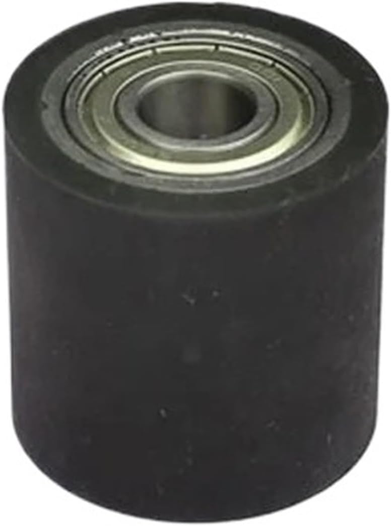 Dia. 50mm - 200mm Smooth Rubber Contact Wheel Belt Grinder Parts(50x50mm,6202 installed15.875) - Image 1