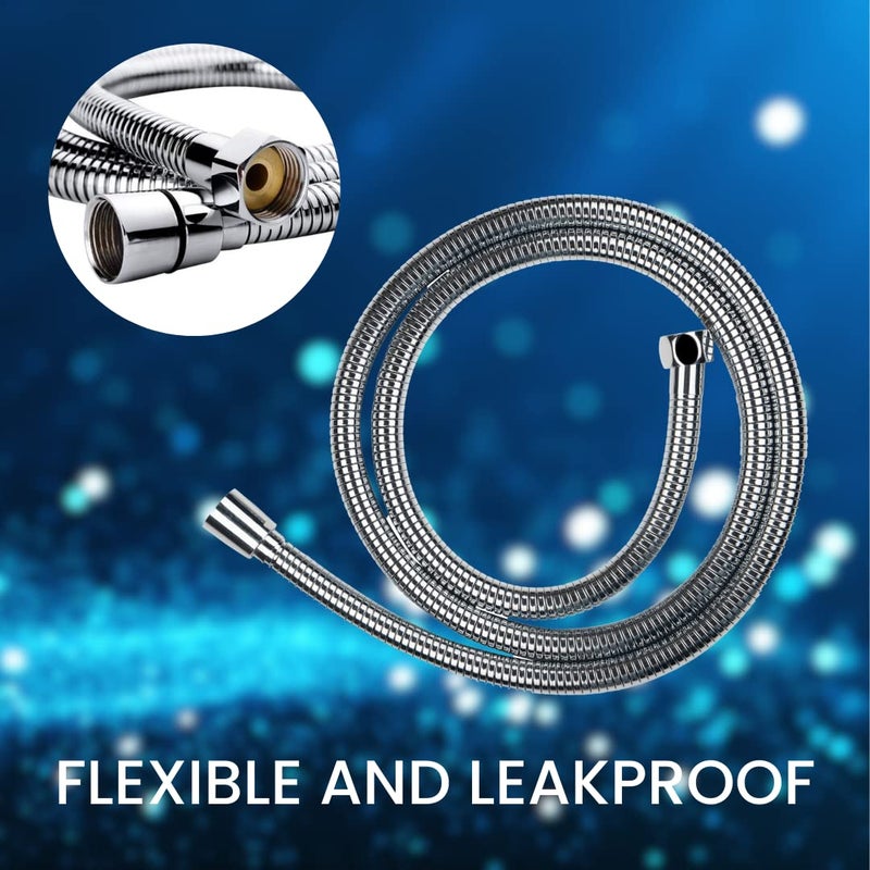 RiverSoft SH3HP Handshower filter with SS Hose 15 m Water softener for hard water SS304 Grade ABS - Image 4