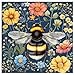 PPuzzling Vintage Bee Puzzles for Adults 1000 Pieces Retro Flower Garden Jigsaw Puzzles Nature Wildflower Animal Puzzle as Home Decor - Image 4