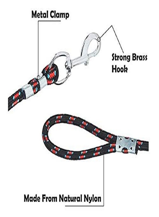D&C PAWS Combo of Half Dog Collar Chain 1inch and Dog Rope Training Leash Cord with Comfortable Handle for Large Dogs of All Breeds with Strong and Durable Cast Hook (18mm) - Image 5