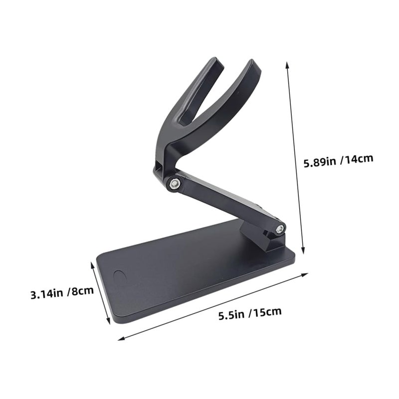 Adjustable Foldable Barcode Scanner Stand with Heavy Base Multi Angle Desk Mount - Image 3