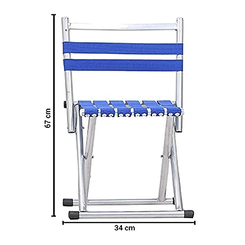 SEASPIRIT Portable Folding Stool Super Strong Heavy Duty Outdoor Folding Chair Camping Hiking Fishing Picnic Stool Collapsible Camping Stool Mini for Travel Garden Chair Multi Color - Image 2