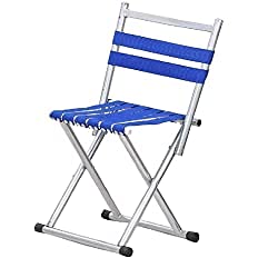 SEASPIRIT Portable Folding Stool Super Strong Heavy Duty Outdoor Folding Chair Camping Hiking Fishing Picnic Stool Collapsible Camping Stool Mini for Travel Garden Chair Multi Color - Image 1
