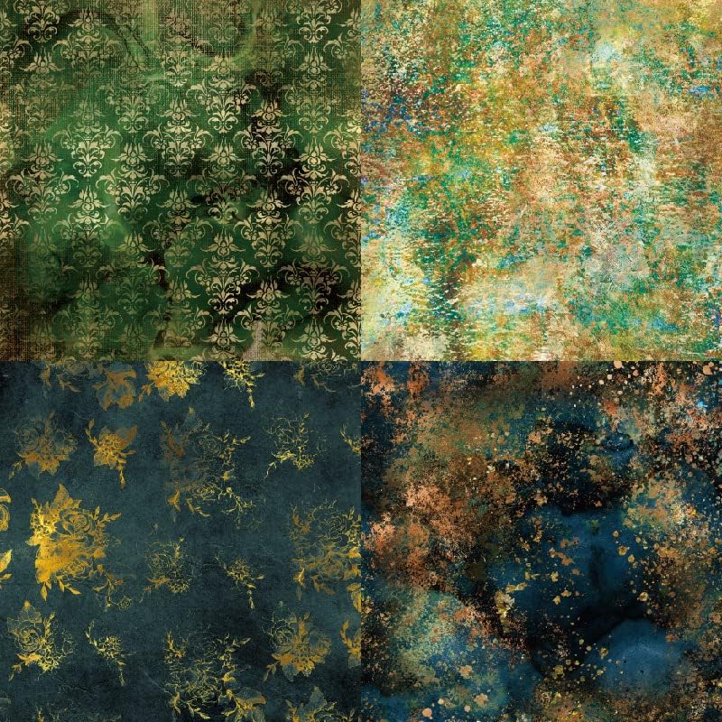 iKammo Aesthetic Scrapbook Paper Pad Vintage Patterned Paper 6624 Sheets SingleSided Boho Scrapbooking CardStock Papers Pad for Holiday Cardmaking DIY Origami Journaling - Image 3