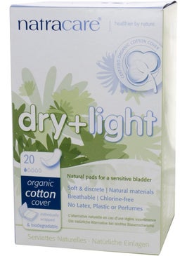 NATRACARE Pads, Dry & Light , 20 ct (Pack of 2) 