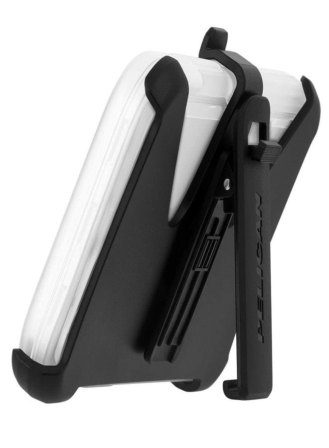 بيلكان سلسلة Pelican Voyager - غطاء حماية MAGSAFE شديد التحمل لهاتف iPhone 13 Pro مع جراب بمشبك حزام - [حماية من السقوط من ارتفاع 18 قدمًا] جراب شفاف بطول 6.1 بوصة - Image 2