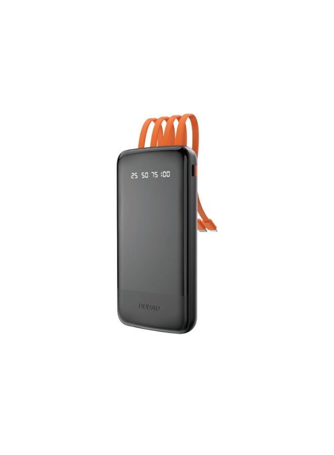 DUDAO K6PRO-B 10000MHA POWER BANK -BLK - Image 1