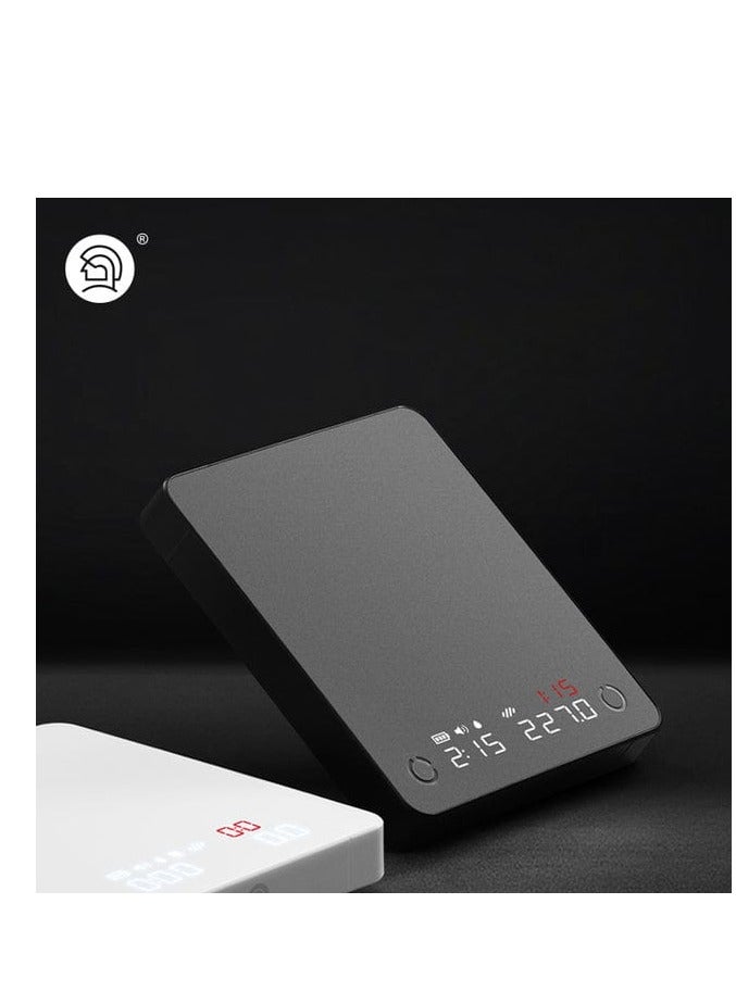 زيروهيرو ميزان القهوة ZeroHero Mini، ميزان رقمي باللمس لتحضير الإسبريسو، التخمير أو النسبة، التقطير اليدوي. نطاق الوزن: 0.2 جم - 2000 جم. مزود ببطارية قابلة لإعادة الشحن بسعة 1800 مللي أمبير. مثالي للاستخدام في المطبخ، الخَبز، السفر، أو تحضير القهوة. - Image 5