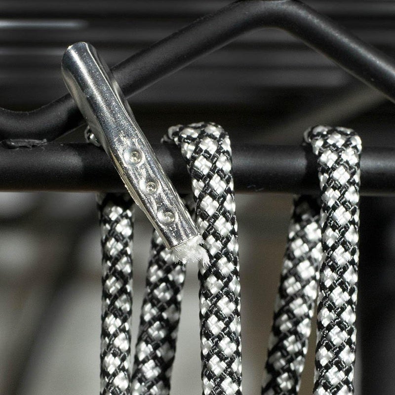 Craft County Silver Metal T-Bars 22mm – for Cord Ends on Gravity Chairs – Use with 550 Paracord (10 Pack) - Image 2