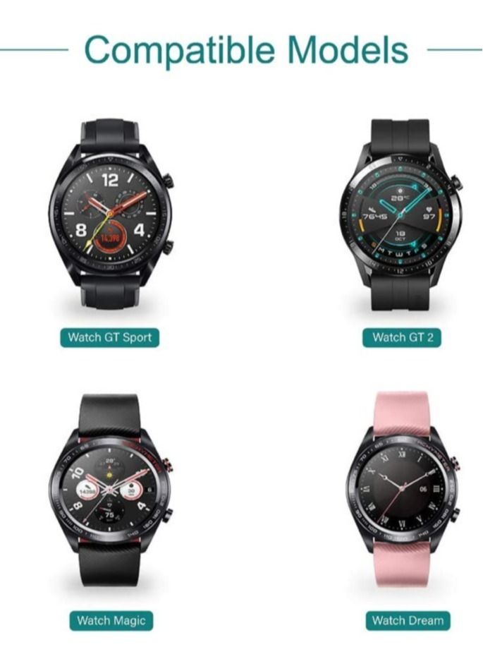 ELTRAZONE Charger Compatible with Huawei Watch GT, GT2, GT 2e, Honor Watch Magic, Magic 2, Honor Watch GS Pro 100cm USB Charging Cable for Honor Watch Dream - Smart Watch Accessories - Image 4