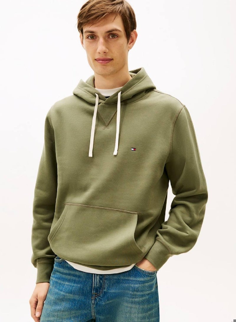 تومي هيلفيغر هودي مطرز بشعار العلم - Image 1