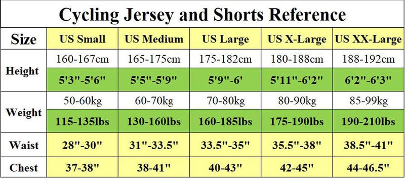 sponeed Cycle Men Jersey and Padded Shorts Sets Team Bike Wear Pro Cyclist Uniforms Biking Polo US M Yellow - Image 5