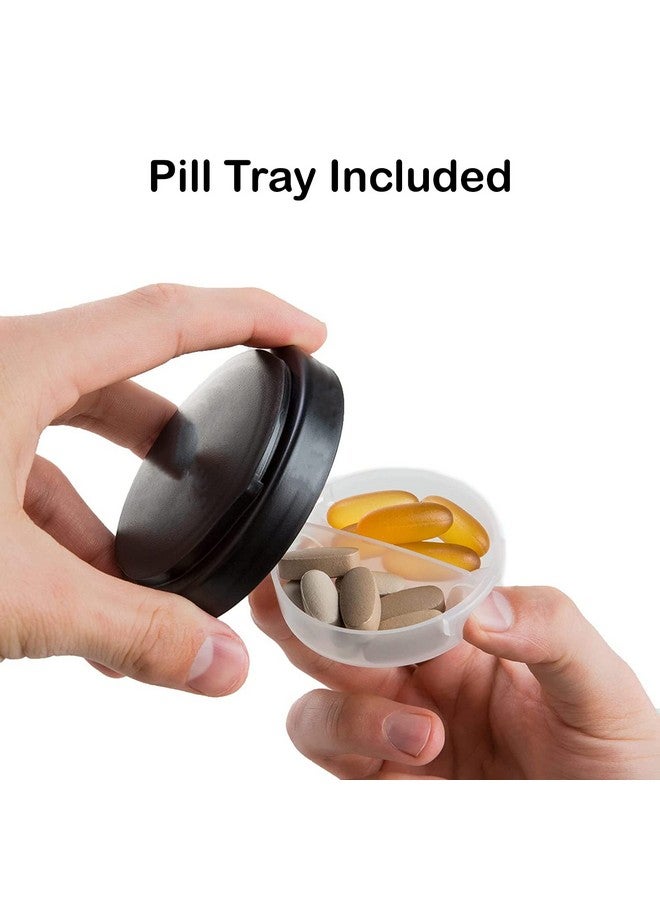 SPIKE Pro Protein Shaker Bottle with Protein Holder Cup for Protein Mix, Cycling, Gym Water Bottle with Stainless Steel Ball 500 ml (Pro Black) - Image 5