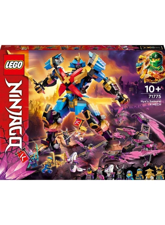 LEGO® NINJAGO® Nya’s Samurai X MECH 71775 Building Kit (1,003 Pieces) - Image 1