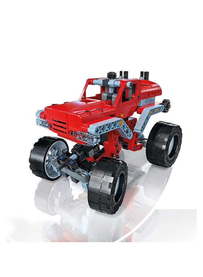 كلمينتوني كليمنتوني ساينس آند بلاي (مختبر الميكانيكا) - مجموعة بناء شاحنات مونستر - قم ببناء 10 نماذج - Image 3