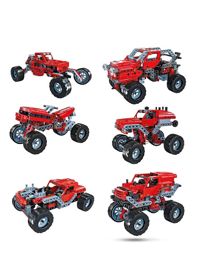 كلمينتوني كليمنتوني ساينس آند بلاي (مختبر الميكانيكا) - مجموعة بناء شاحنات مونستر - قم ببناء 10 نماذج - Image 4