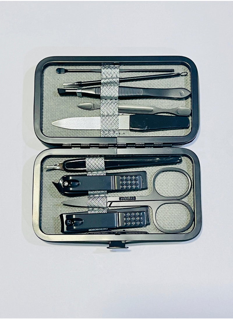 Himmel Tek - 9-Piece Manicure Instrument Kit – Black - Image 1